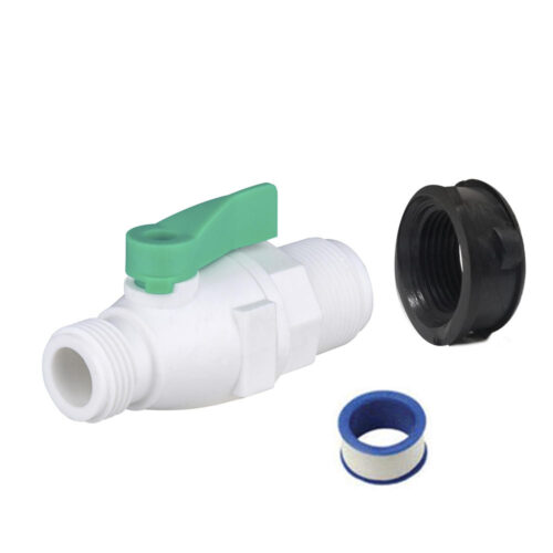 Rain Diverter Spigot Kit - White