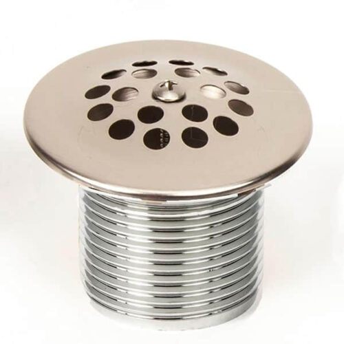 Bathtub Drain Assembly - Drain Shoe, Strainer Cover