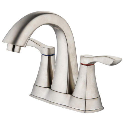 Moonstone 2-Handle Centerset Bathroom Faucet